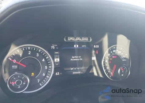 2024 Ram 1500 Big Horn 4X2 5'7 Box from USA, damaged, VIN 1C6RREFT7RN209920